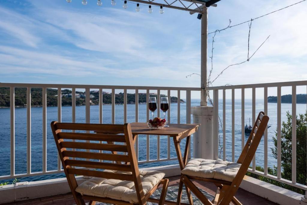 Diamond Sea - Vacation House With Private Parking And A Big Terrace Over The Sea Villa Dubrovnik Ngoại thất bức ảnh