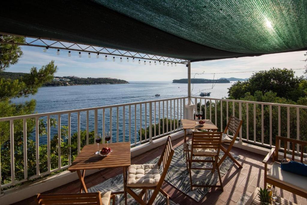 Diamond Sea - Vacation House With Private Parking And A Big Terrace Over The Sea Villa Dubrovnik Ngoại thất bức ảnh